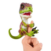 Untamed Raptor By Fingerlings - Stealth (Green) - Interactive Collectible Dinosaur - By Wowwee
