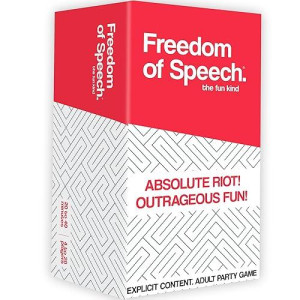 Freedom of Speech - Funny Board Games for Adults & Teens - Perfect for a Party or Group Game Night