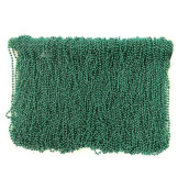 Mardi Gras Beads 33 Inch 7Mm, 10 Dozen, 120 Necklaces (Green)