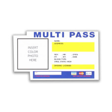 Nerd Block Multi Pass Sticker - Fifth Element, One Size