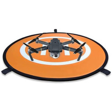 Drone Landing Pads, Kinbon Waterproof 28'' Universal Landing Pad Fast-Fold Double Sided Quadcopter Landing Pads For Rc Drones Helicopter Dji Spark Mavic Pro Phantom 2/3/4 Pro Inspire 2/1 3Dr Solo