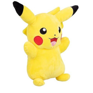 Pokmon 12 Large Pikachu Plush - Officially Licensed - Quality & Soft Stuffed Animal Toy - generation One - great gift for Kids, Boys, girls & Fans of Pokemon - 12 Inches