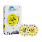 Moonlite Storybook Reels For Flashlight Projector, Kids Toddler | Curious George | Story Reel Pack For 12 Months And Up