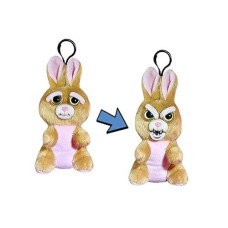 Feisty Pets Mini Vicky Vicious Plush Stuffed Bunny That Turns Feisty With A Squeeze