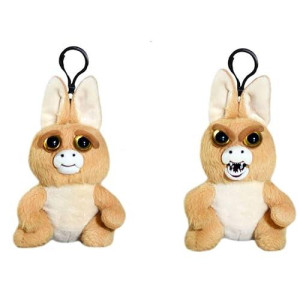 Feisty Pets Mini:Jacked Up Joey- Adorable 4" Plush Stuffed Kangaroothat Turns Feisty With A Squeeze