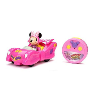 Jada Toys Disney Mickey & The Roadster Racers Rc/Radio Control Toy Vehicle, Hot Pink