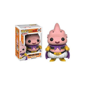 Funko Pop! Anime: Dragon Ball Z - Majin Buu Vinyl Figure (Bundled With Pop Box Protector Case)