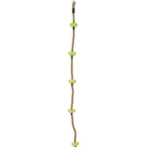 Small Foot 10877 Climbing Rope Made Of Robust, Weather-Resistant Material With Safety Hooks And Treads, Usable Indoors And Outdoors, Suitable For Children From 3 Years And Up