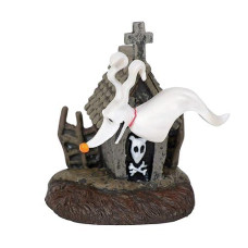 Department56 Nightmare Before Christmas Village Accessories Zero And His Dog House Figurine, 2", Multicolor