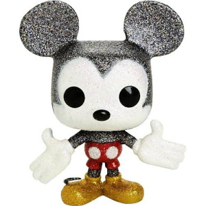 Funko Pop Disney: Glitter Mickey Mouse Collectible Figure, Multicolor