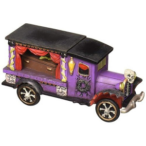 Department 56 Halloween Collections Last Rites Ride Figurine Village Accessory, Multicolor