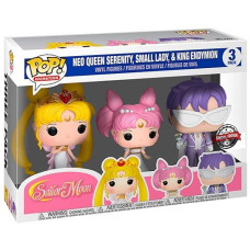 Funko Pop! Animation Sailor Moonexclusive 3 Pack Neo Queen Serenity,Small Lady & King Endymion