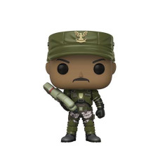 Funko Pop! Games: Halo Sergeant Johnson (Styles May Vary) Collectible Figure, Multicolor