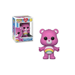 Funko Pop! Animation: Care Bears Cheer Bear (Styles May Vary) Collectible Figure, Multicolor