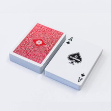 Copag 310 Playing Cards Red, Poker Size/Regular Index, True Linen Plastic Coated Finish
