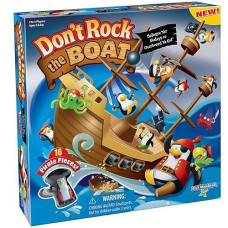 Don'T Rock The Boat Game - Perfect 5 Year Old Boy Gift - Engaging Board Games For Kids 4-6 - Fun Penguin & Pirate Ship Balancing Toy - Kids Games For Ages 4, 5, 6, 7, 8