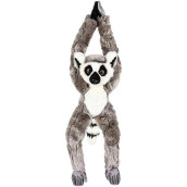 Rhode Island Novelty Adventure Planet Plush Heirloom Collection - Buttersoft Hanging Ring Tailed Lemur (18 Inch)