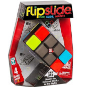 Flipslide Game - Electronic Handheld Game | Addictive Multiplayer Puzzle Game Of Skill | Flip, Slide & Match Colors To Beat The Clock | 4 Thrilling Game Modes | Ages 8+ | Includes Batteries