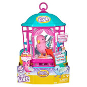 Little Live Pets Bird With Cage - Rainbow Glow - Styles May Vary