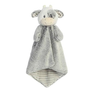 Ebba� Snuggly Cuddlers Luvster� Coby Cow Baby Stuffed Animal - Comforting Companion - Security And Sleep Aid - Gray 16 Inches