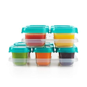 Oxo Tot 12-Piece Baby Blocks Set, Teal