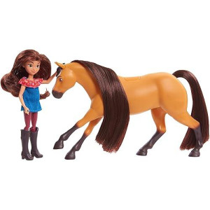 Just Play Spirit Riding Free Small Doll & Horse Set - Pru & Chica Linda