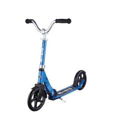 Micro Kickboard - Micro Cruiser - Two Wheeled, Fold-To-Carry Swiss-Designed Micro Scooter For Kids With Smooth Glide Large Wheels For Ages 6+ (Blue)