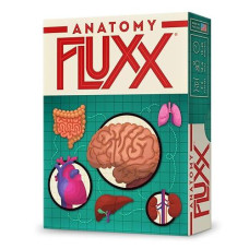 Looney Labs Anatomy Fluxx Card Game - Varied Gameplay And Doctor-Approved Learning