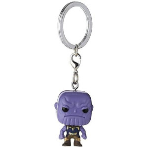 Funko Pop! Keychain Marvel: Avengers Infinity War - Thanos, Multicolor