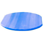 Pool Mate Oval Foam Cushion For Poolside Lounging, Bronze And Bluea 2-Pack