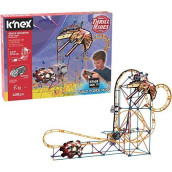 K'Nex Thrill Rides - Space Invasion Roller Coaster Building Set With Ride It! App - 438Piece - Ages 7+ Building Set.