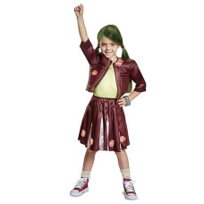 Disguise Disney Zombies Zoey Cheerleader Girls' Costume, Red, X-Small/(3T-4T) (17039M)