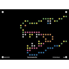 Illumipeg Dinosaur Refill Templates For Basic Fun Lite Brite Magic Screen Retro Style (12 Sheets, 6X8)