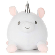 Cuddle Pal - Round Large Unicorn - Sparkles - Stuffed Animal Plush 11.5",Multicolor