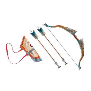Disguise Link Breath Of The Wild Deluxe Bow Set W/Quiver & Arrows Costume Accessory, No Size