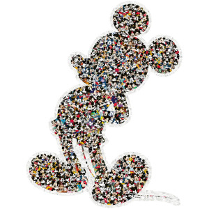 Ravensburger Disney Mickey Mouse Shaped 945 Piece Jigsaw Puzzle For Adults - 16099 - Every Piece Is Unique, Softclick Technology Means Pieces Fit Together Perfectly