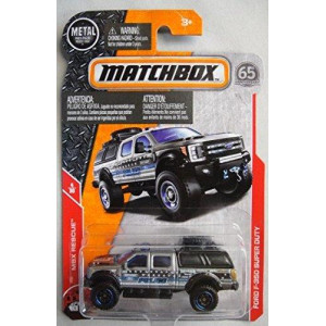 Matchbox Mbx Rescue, Silver/Black Ford F-350 Super Duty 4/30
