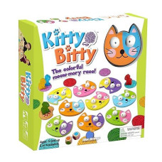 Blue Orange Games Kitty Bitty Wooden Memory Game