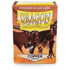 Arcane Tinman Sleeves: Dragon Shield Matte Copper, One Size