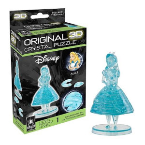 Bepuzzled | Disney Alice Original 3D Crystal Puzzle, Ages 12 And Up