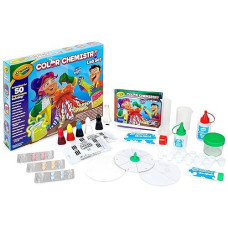 Crayola Color Chemistry Set (50 Experiments), Science Kit For Kids, Stem Toy For Kids, Gift For Boys & Girls, Ages 7, 8, 9