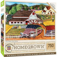 Masterpieces 750 Piece Jigsaw Puzzle For Adults And Family - Fresh Flowers - 18"X24"