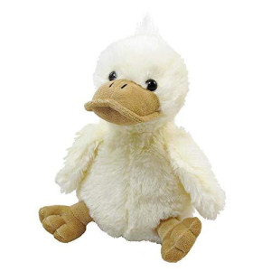 Wishpets 7 Sitting Creamy Duck Stuffed Animal Plush Toy
