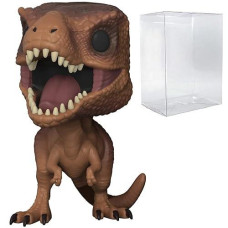 Funko Pop! Movies: Jurassic Park - Tyrannosaurus Rex Vinyl Figure (Bundled with Pop Box Protector Case)