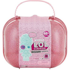 L.O.L. Surprise! Bigger Surprise Limited Edition With 2 Collectible Dolls, 1 Pet, 1 Lil Sis With 60+ Surprises In Eye Spy Series Carrying Case- Gift For Kids, Toys For Girls Ages 4 5 6 7+ Year