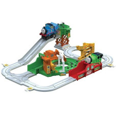 Thomas And Friends Big Loader - Motorized Thomas The Train Set - Includes Thomas The Train, Percy The Train, And Terence The Tractor - Girls And Boys Ages 3 Years And Up