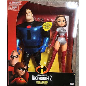 The Incredibles 2 Elastigirl & Mr. Incredible, 2 Pack