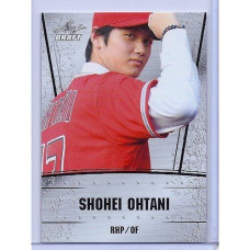 Leaf Shohei Ohtani 2018 "1St Ever Printed Draft Silver Rookie Card #Ds-01!