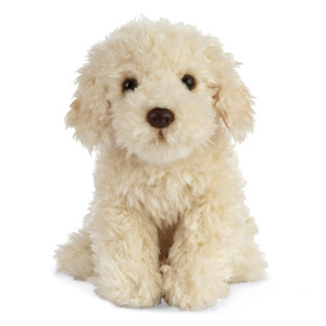 Living Nature Labradoodle Stuffed Animal Plush Toy Fluffy And Cuddly Dog Animal Soft Toy Gift For Kids Boys And Girls Stuffed Doll Naturli Eco-Friendly Plushies 10 Inches
