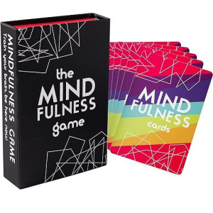 INNERICONS Mindfulness Therapy Games: Social Skills Game That Teaches Mindfulness for Kids, Teens and Adults Effective for Self Care, Communication Skills 40 Cards for Play Therapy